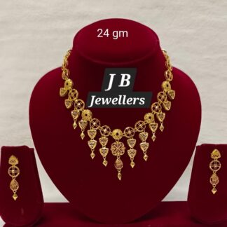 Gorgeous Gold Necklace Set for Bride