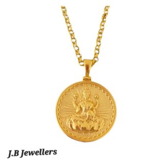 Gold Laxmi Pendant