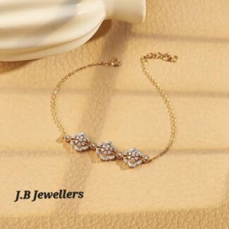 Flowers Dimond Bracelet