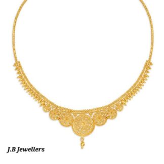 Gold Necklace for the Indian Bride