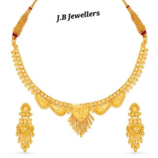 Gold Necklace for Bengali Bride