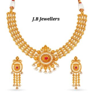 Antique Gold Necklace Set