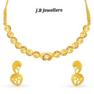 Stylish Gold Necklace Set