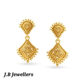 Royal Gold Drop Earrings
