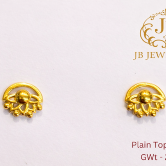 22KT Gold Designer Plain Tops – SG-24