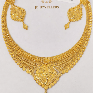 Royal Heritage 22KT Gold Bridal Necklace Set