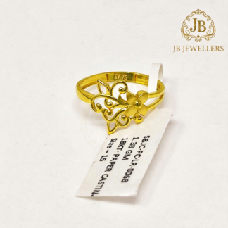 Floral Vine 18K Gold Ring