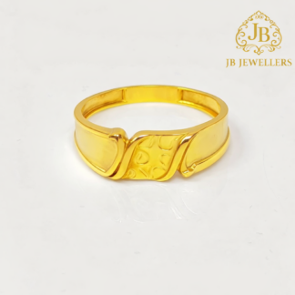 Elegant Gold Designer Ring by JB Jewellers