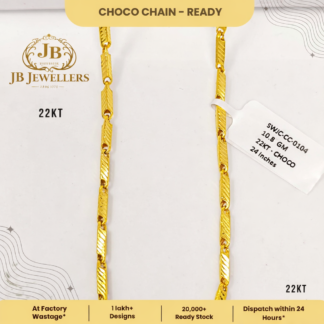 22KT Choco Chain – Ready Stock (22 Inches)