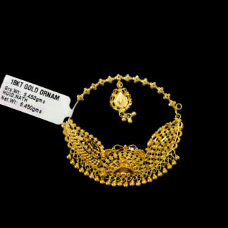 18KT Gold Traditional Bridal Nath | Traditional Bridal Nose Ring