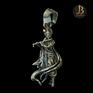 925 Sterling Silver Lord Krishna Pendant for Men & Women
